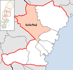 Sollefteå Municipality in Västernorrland County